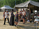 игумен Никодим (Сылко) посещает лагерь Благовест