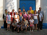 Участники православного поселения